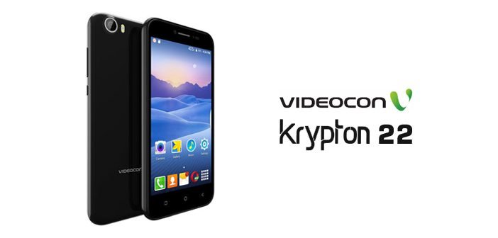 Videocon Krypton 22 Launched In India with 4G VoLTE, VoWiFi support