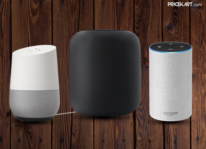 Apple HomePod vs Google Home vs Amazon Echo: Battle of the Smartest