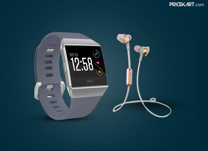 Fitbit Ionic Smartwatch, Flyer Wireless Headphones Launched in India