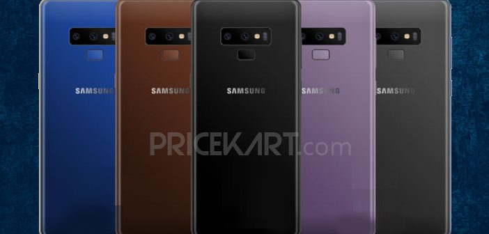 Samsung Galaxy Note 9 Horizontal Cameras Leak