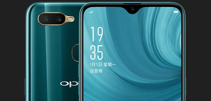 Oppo A7 with Waterdrop Notch Announced in India