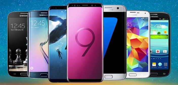 Evolution of the Samsung Galaxy S Series Smartphones over the Years
