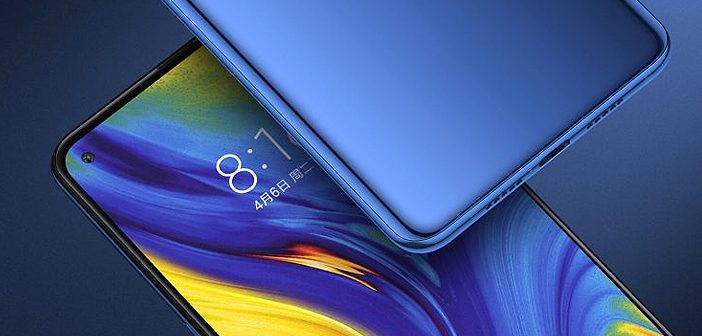 Xiaomi dual punch hole display smartphone