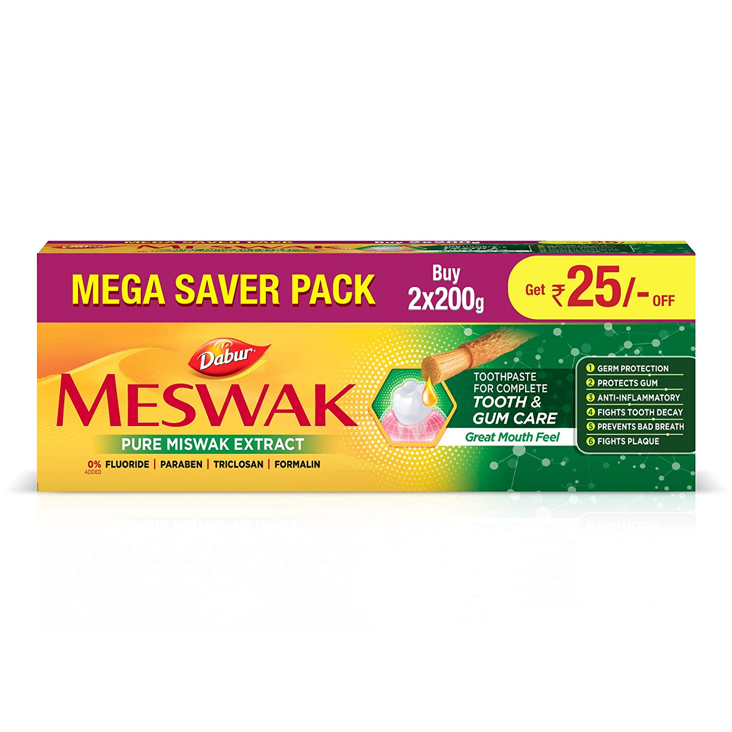  Dabur Meswak Ayurvedic Toothpaste