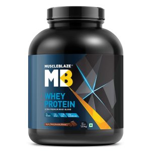 MuscleBlaze Whey Protein (Rich Milk Chocolate, 4lb)