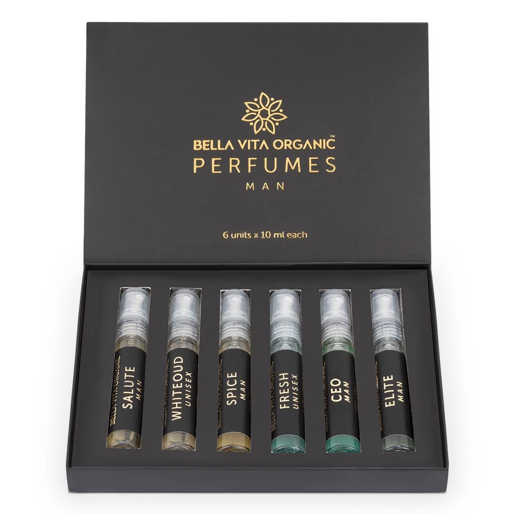 Bella vita organic man perfume gift set