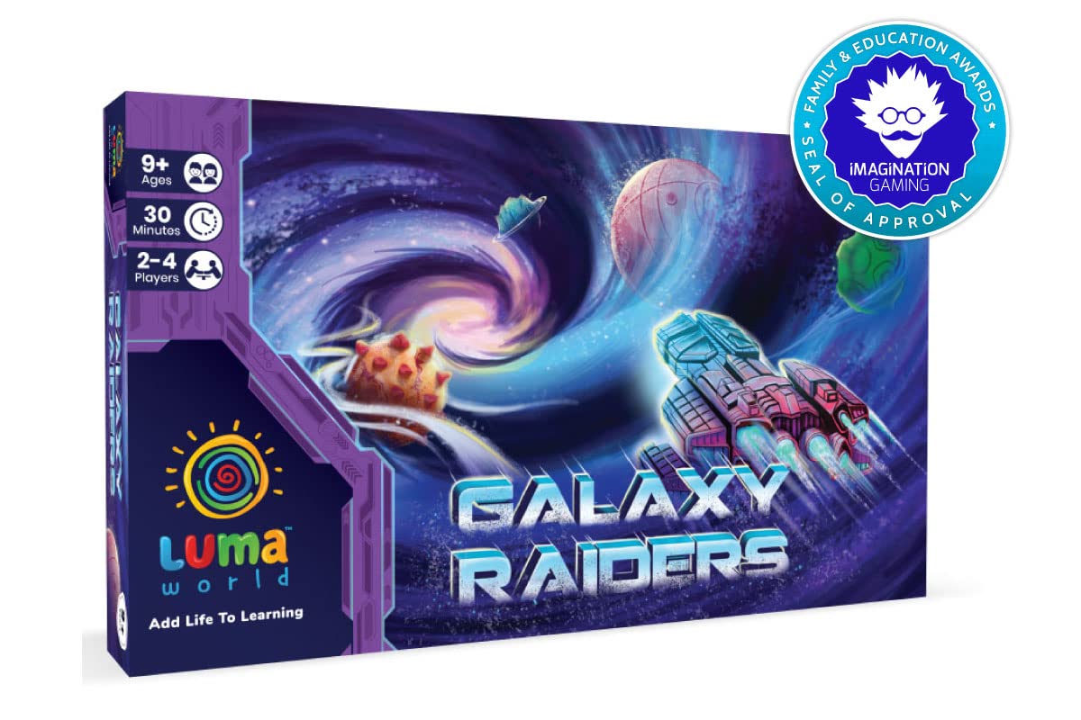 Luma World Galaxy Raiders Stem Strategy Board Game