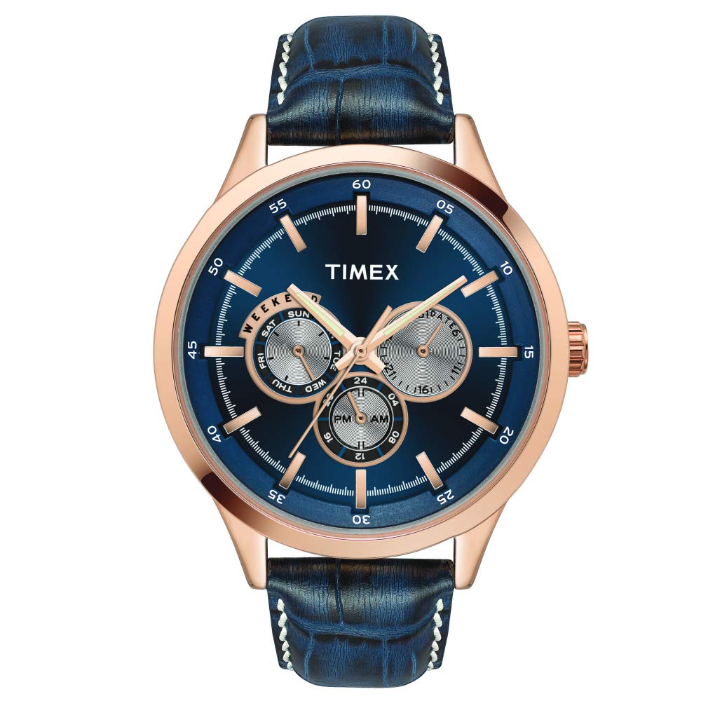Timex analogue blue dial men’s watch