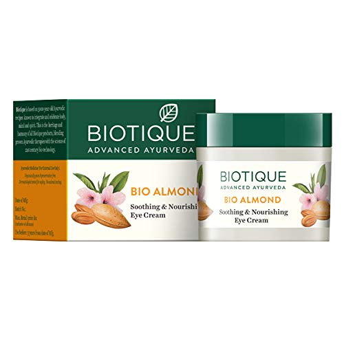Biotique Advanced Ayurveda Bio Almond Soothing & Nourishing Eye Cream