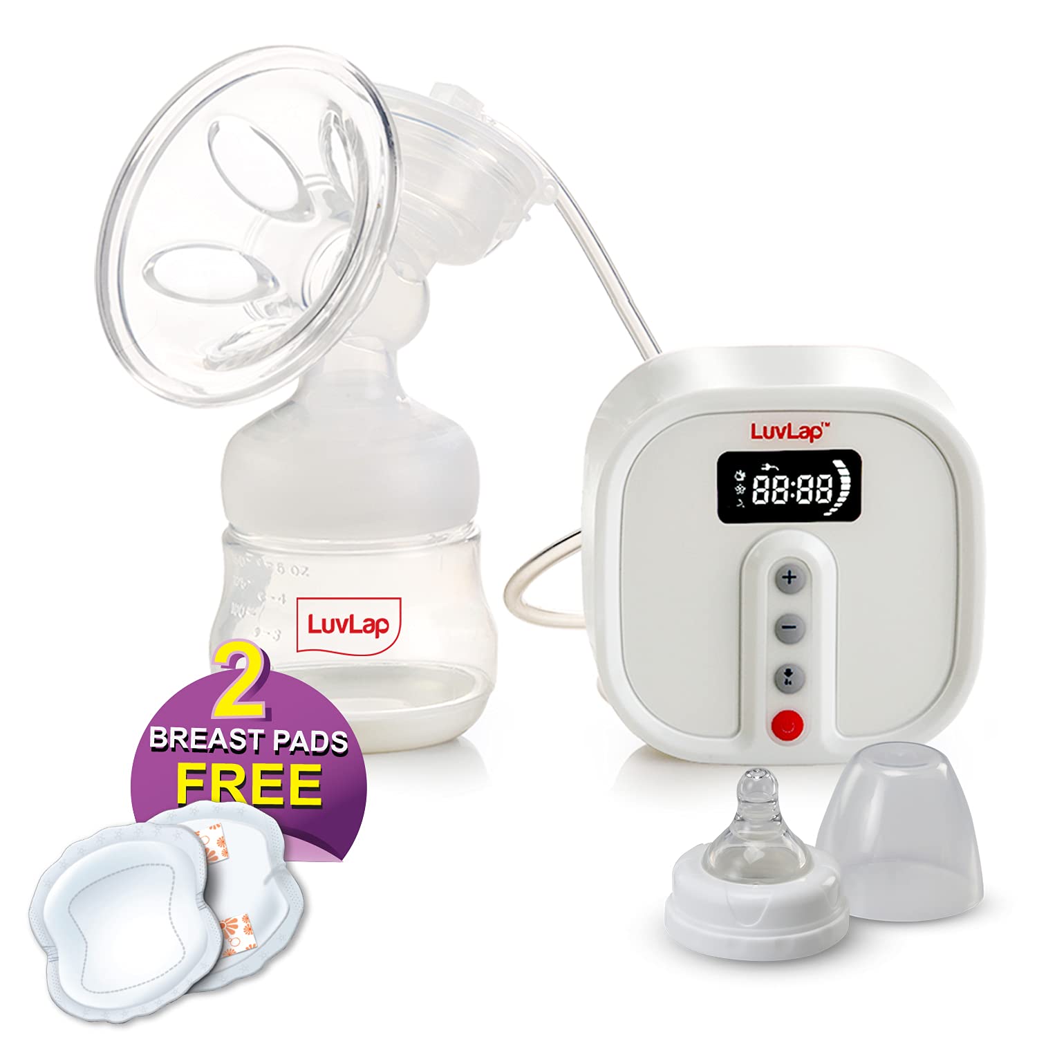 LuvLap Electric Breast Pump (3 Phase Pumping)
