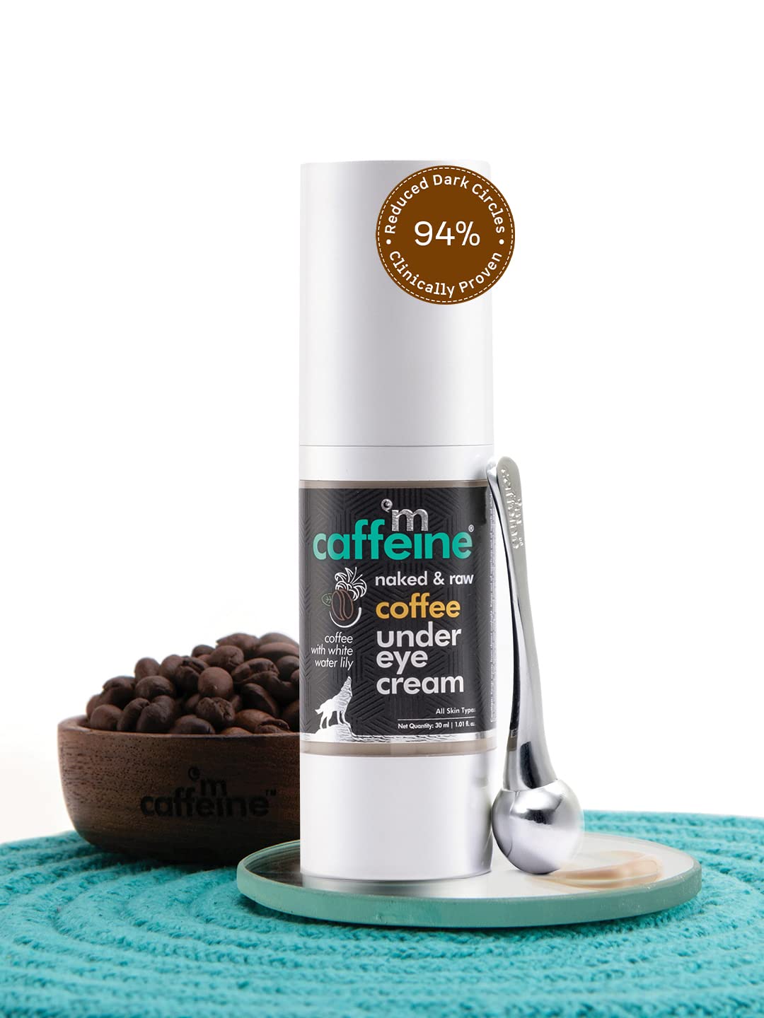 MCaffeine Naked & Raw Coffee Under Eye Cream