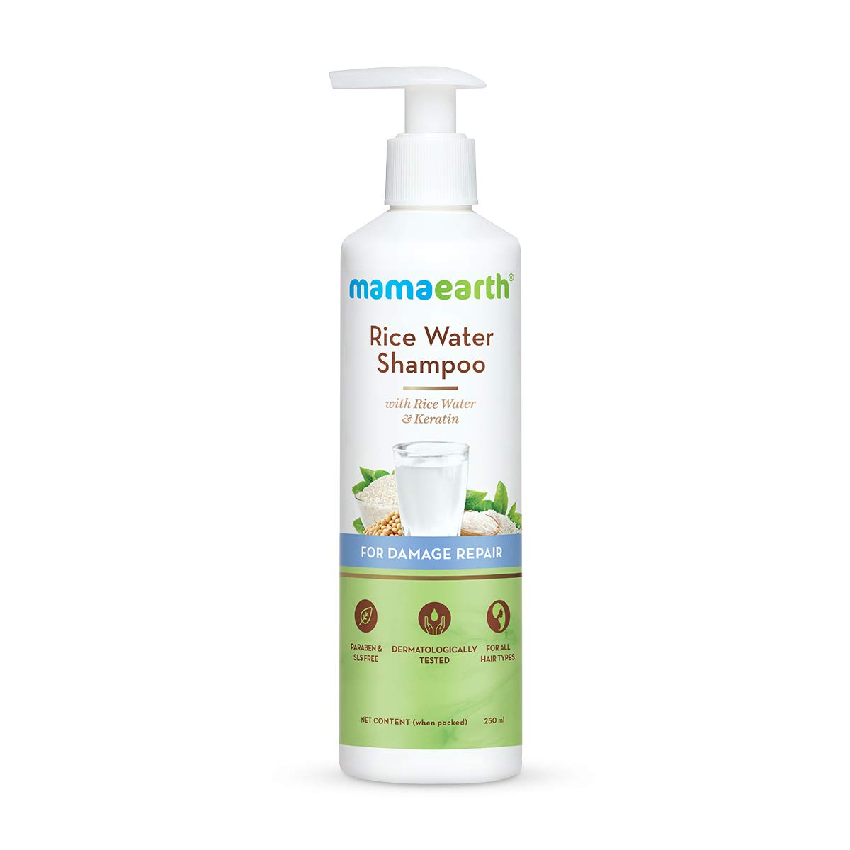 The Mamaearth Rice Water shampoo