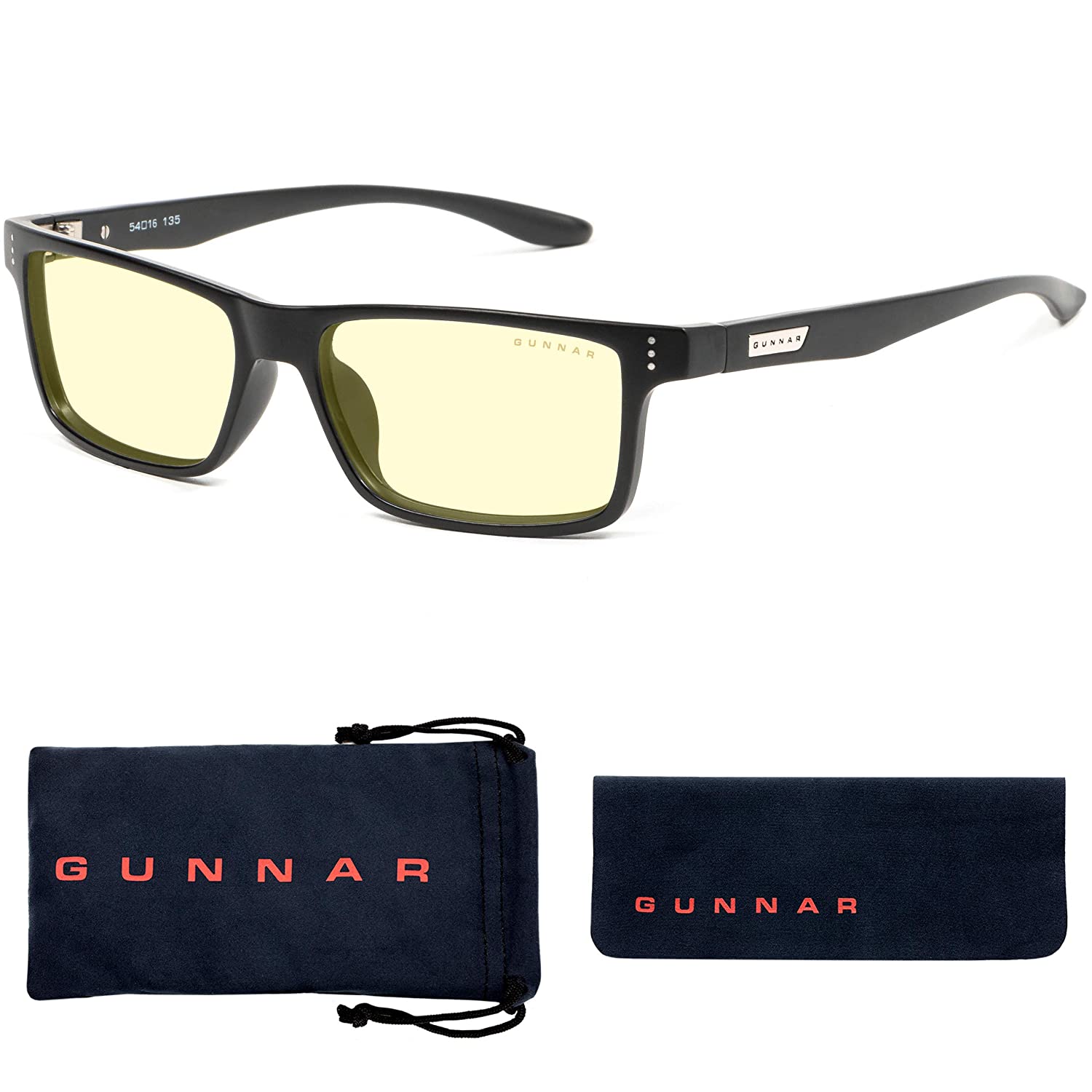 Vertex Pwr 1.50/Onyx by Gunnar Gaming Glasses